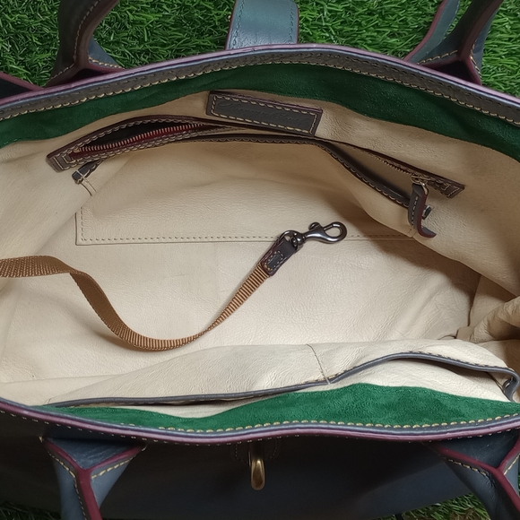 Steel Blue Florentine Amelie Large Tote - Picture 14 of 15